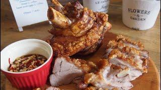 SUPER Easy CRISPY Pork Knuckle SECRET Recipe Revealed! Oven Baked • Simple Pork Recipe