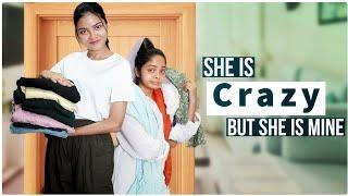 She is crazy but She is mine ||  Part-4 || Niha Sisters || Siblings series || Comedy