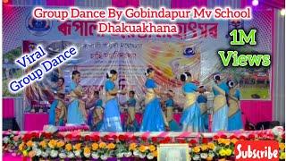 Group Dance By Gobindapur Mv School, Dhakuakhana // Viral Assamese Group Dance