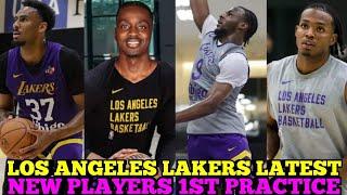 LOS ANGELES LAKERS NEW PLAYERS 1ST PRACTICE | BRONNY,KALOKO,QUINCY & TRAORE WORKOUT | LAKERS UPDATES