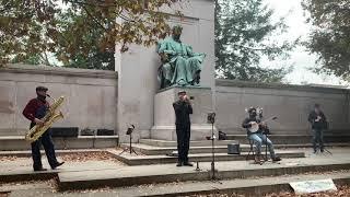 Foggy Bottom Whomp-Stompers - Graveyard Blues (Meridian Hill Park, 22 Nov 2020)