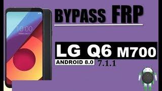 LG Q6+ (M700) GOOGLE ACCOUNT (FRP) BYPASS EASILY DONE !! 7.1.1 with cm2 dongle