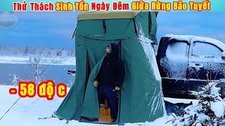 Thử Thách Sinh Tồn Ngày Đêm Giữa Rừng Bão Tuyết Cực Nặng | Sinh Tồn Review