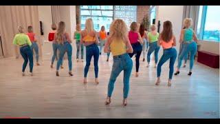 Kizomba Lady Style Choreo Dilemma by Vika Ritmo Dance / Perm Team Flashmob