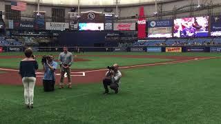 Pamela K. Ward-National Anthem Tampa Bay Rays-Tropicana Field-St Petersburg, FL