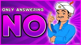 Answering NO To Every Akinator Question... It Goes Forever...?