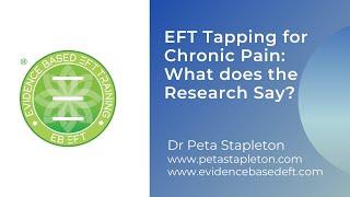 Research Spotlight EFT Tapping for Pain with Dr Peta Stapleton