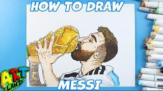 How to Draw Messi