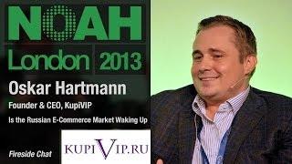 Oskar Hartmann -  Founder & CEO, KupiVIP - NOAH13