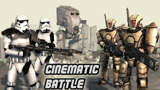 Galactic Empire vs Tau Empire - Star Wars vs Warhammer 40k | Men of War: Assault Squad 2