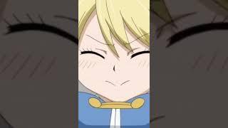 Natsu and Happy tickle Lucy