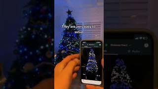 You need to check out these INSANE smart christmas lights! #smartgadget #christmas