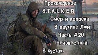 Прохождение S.T.A.L.K.E.R Смерти Вопреки В Паутине Лжи. Часть 20. Неизвестный в кустах