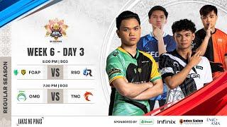  LIVE | MPL PH S14 | ENGLISH - Week 6 Day 3