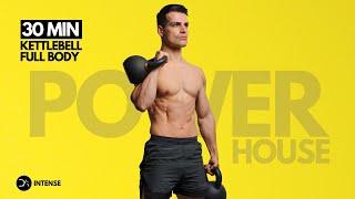 30 Min INTENSE Full Body Kettlebell Workout | Strength & Endurance + ABS