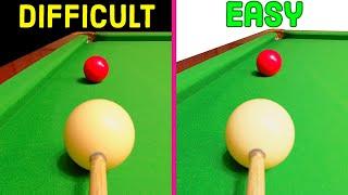 Snooker Straight Shot Why So Difficult? Cueing Straight