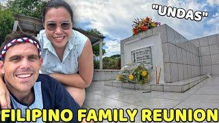 PHILIPPINES LARGEST FAMILY REUNION - We Went Home! (Becoming Filipino Undas)