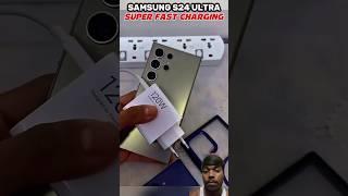 Samsung S24 ultra fast changing 0% sa 100% Batterycharge #smartphone #technology #tech #shortsfee