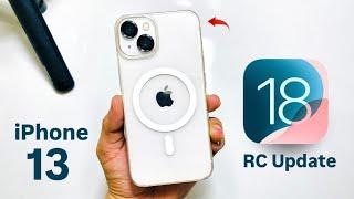 iOS 18 RC On iPhone 13 - How to Install iOS 18 RC Update on iPhone 13