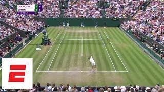 Wimbledon 2018 Highlights: Del Potro vs. Simon 4th Set Tiebreak [FULL] | ESPN