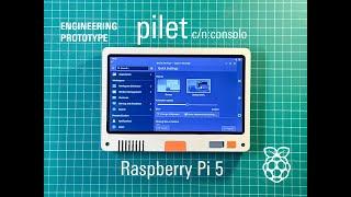 Pilet: Pi5-Powered Tablet/Cyberdeck with 7-Hour Battery Life | Overall Performance Demonstration