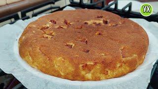 Velvet  cake WITHOUT OVEN! 5 minutes for dough, frying pan and baking 