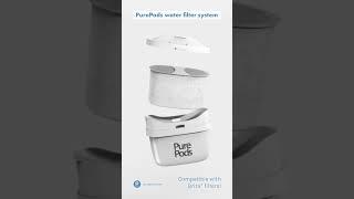 Short loop #animation for PurePods #waterfilters with #branding. Thoughts?  #render #3ddesign