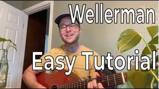 How to Play "Wellerman" EASY Guitar Tutorial | Beginner Guitar Lesson | Wellerman Tiktok Tutorial