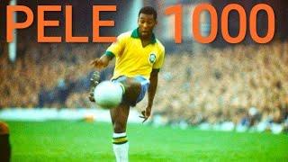 ПЕЛЕ ЗАБИВАЕТ ТЫСЯЧНЫЙ ГОЛ В КАРЬЕРЕ  ИСТОРИЧЕСКИЙ МОМЕНТ PELE - 1000 GOAL ● PELE THOUSAND GOAL