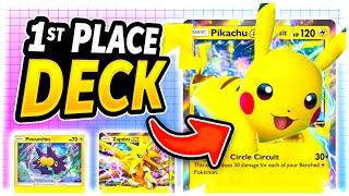 This 1st Place Pikachu EX Deck WON a Huge 1000 Player Tournament! - Pokemon Pocket