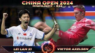 Viktor Axelsen [Den] vs Lei Lan Xi [Chn] | China Open 2024 |R23