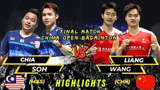 Throwback‼️Highlights Chia/Soh (MAS) vs (CHN) Liang/Wang China Open badminton