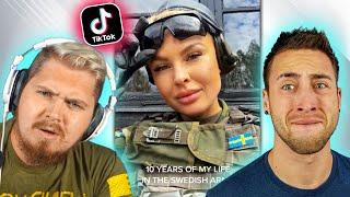 Veterans React to Funny Military TikTok Fails with Narrator Part 2!!