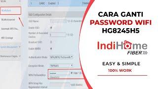 Cara Mengganti Password WIFI Indihome HUAWEI HG8245H5