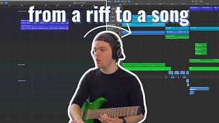 turning a voice memo into a song pt 2  | Thick Riff Thursday, Ep 7