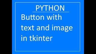 Tkinter advanced: button with an image created new