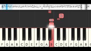 Spy x Family Opening 2 : Bump of Chicken - Souvenir | Melodica Pianika - Tutorial