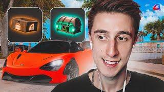 Открыл МАГИЧЕСКУЮ РУЛЕТКУ за 2.200 РУБЛЕЙ! + Шкатулку Кладоискателя В GTA SAMP!!