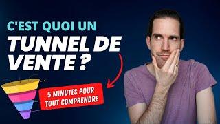 C’est quoi un tunnel de vente ? (Tout comprendre en 5 minutes)