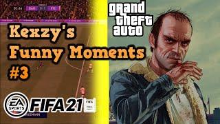 HE BROKE HIS TV?! | Kexzy’s Funny Moments #3 (FIFA/GTA)