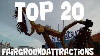 TOP 20 Fairgroundattractions Europe (selected by Xtremerides.nl)