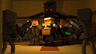 Players Vs Skeletons Life | Minecraft animation