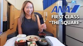 ANA "Old" First Class: Worth It?! Flying 11 Hours In The Square | SFO ️ NRT | Boeing 777-300ER