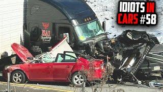 Idiots in Cars & Hard Car Crashes 2023 - Compilation #58