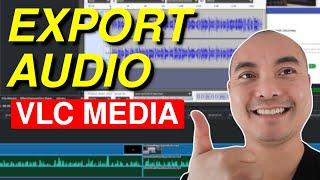How To Extract Audio From Video Files Using VLC Media Player! (Separate Audio From Video)