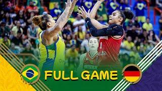 Brazil v Germany | Full Basketball Game | FIBA Women's Olympic Qualifying Tournament Brazil 2024