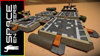 The GDI Combat Support Airfield! - Space Engineers