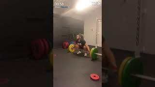 No contact power snatch + Snatch Balance