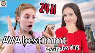 AVA BESTIMMT HANNAHS TAG  HILFE ! Hannah muss 24 Stunden alles tun was Ava sagt !!