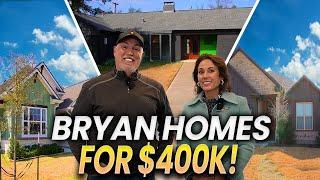 INSIDE $400K Homes in Bryan Texas: See What Your Budget Can Get You | College Station TX Real Estate